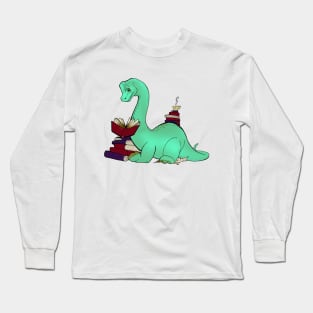 Bookasaurus Long Sleeve T-Shirt